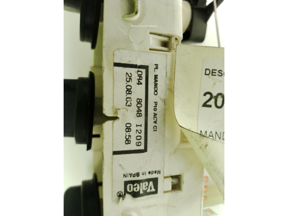 MANDO CALEFACCION OPEL CORSA C (X01)|Desguaces La Cabaña