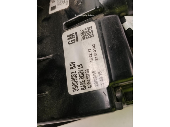 39009033BJV PILOTO TRA DER EXT OPEL ZAFIRA TOURER C (P12)|Desguaces La Cabaña