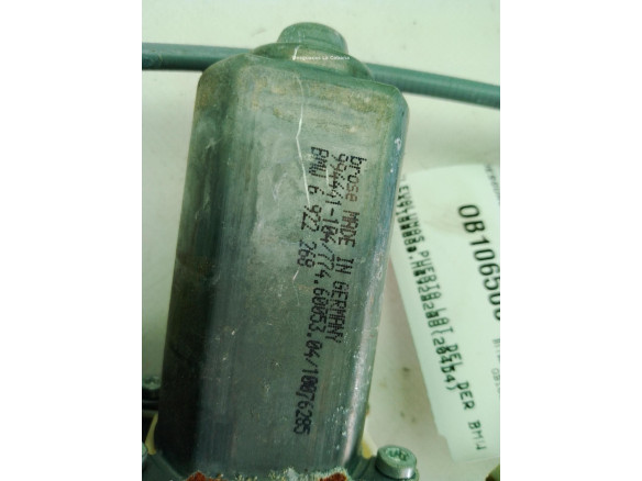 51337184384, 6922268 ELEVALUNAS PUERTA LAT DEL DER BMW 5 (E60)|Desguaces La Cabaña