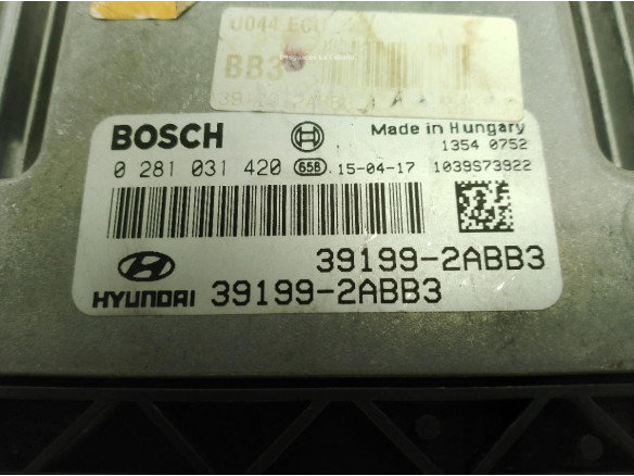 391992ABB3 CENTRALITA MOTOR HYUNDAI ix35 (LM, EL, ELH)|Desguaces La Cabaña