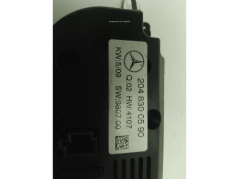 2048300590 MANDO CLIMA MERCEDES BENZ CLASE C (W204)|Desguaces La Cabaña