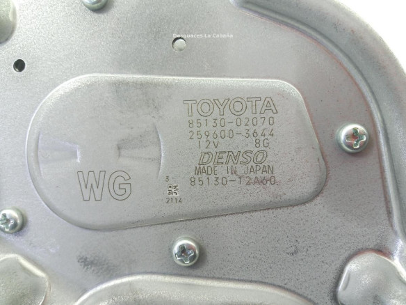 MOTOR LIMPIAPARABRISAS TRA TOYOTA COROLLA Ranchera familiar (_E21_) |Desguaces La Cabaña