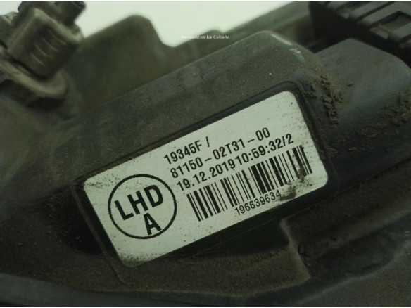 8117002T31, 8115002T31 FARO IZQUIERDO TOYOTA COROLLA Sedán (_E21_)|Desguaces La Cabaña