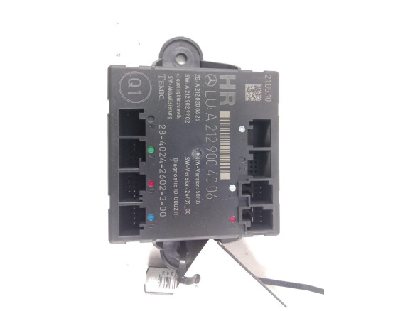 A2129004006 CENTRALITA PUERTA MERCEDES BENZ CLASE E (W212) |Desguaces La Cabaña