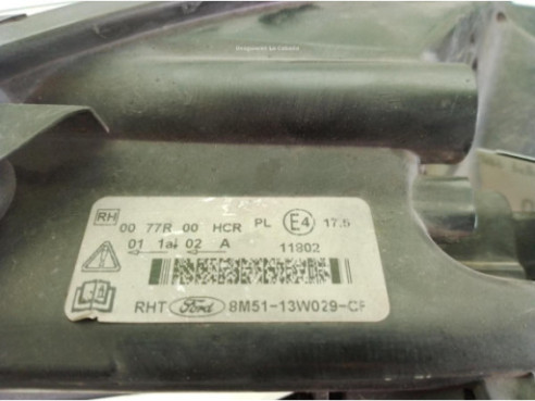 1754444, 8M5113W029CF FARO DERECHO FORD FOCUS II (DA_, HCP)|Desguaces La Cabaña