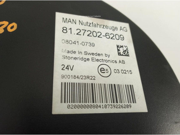 81272026209 CUADRO INSTRUMENTOS MAN TGA|Desguaces La Cabaña