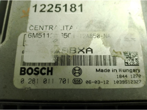 6M5112A650NA, CENTRALITA MOTOR FORD FOCUS C-MAX|Desguaces La Cabaña