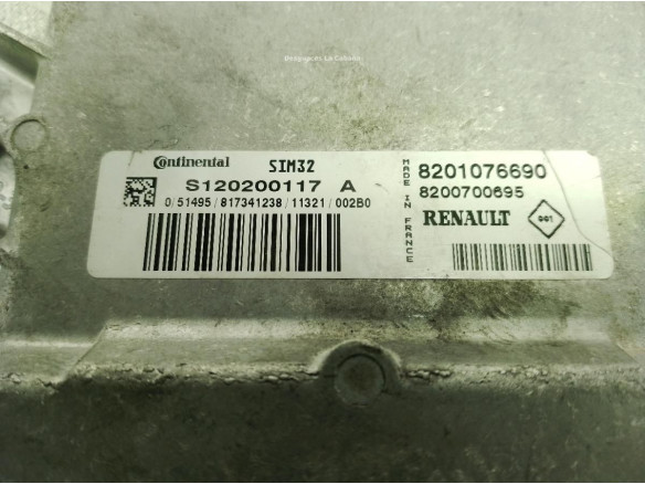 8201076690 CENTRALITA MOTOR RENAULT TWINGO II (CN0_)|Desguaces La Cabaña