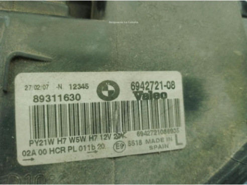 63116942747, 694272108 FARO IZQUIERDO BMW 3 (E90)|Desguaces La Cabaña