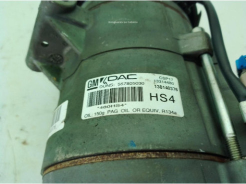 13339088 COMPRESOR AA CHEVROLET CRUZE (J300)|Desguaces La Cabaña