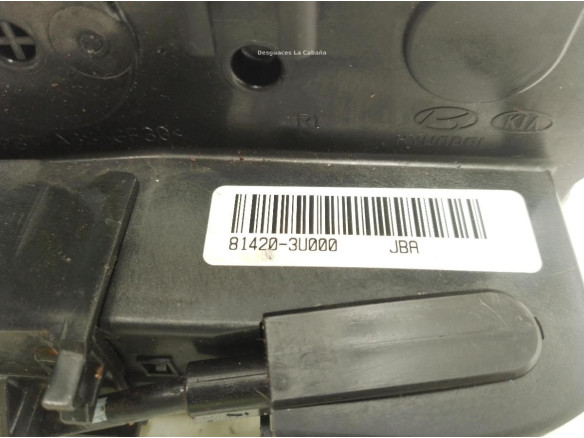 CERRADURA PUERTA LAT TRA DER KIA SPORTAGE (SL)|Desguaces La Cabaña