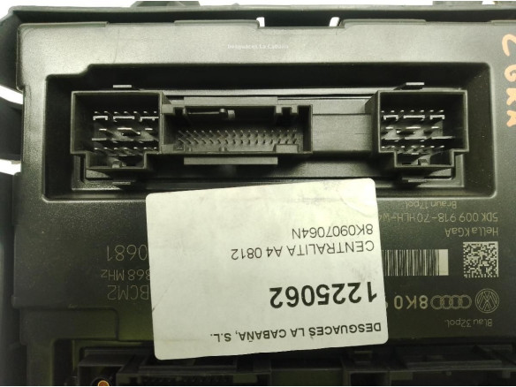 8K0907064N CENTRALITA MULTIFUNCION AUDI A4 (8K2, B8)|Desguaces La Cabaña