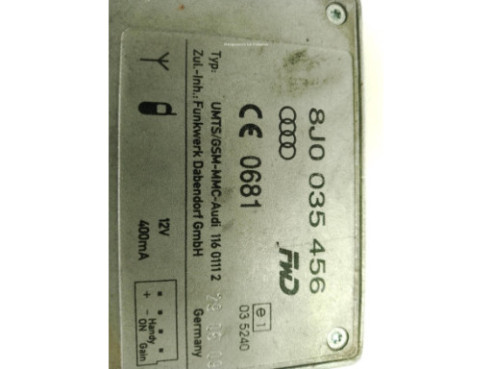 8J0035456, CENTRALITA MOTOR AUDI Q5 (8RB)|Desguaces La Cabaña