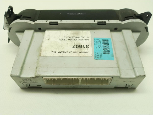 972501H602, MANDO CLIMA KIA CEE'D Fastback (ED)|Desguaces La Cabaña