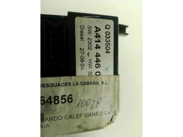 MANDO CALEFACCION MERCEDES BENZ VANEO (414)|Desguaces La Cabaña