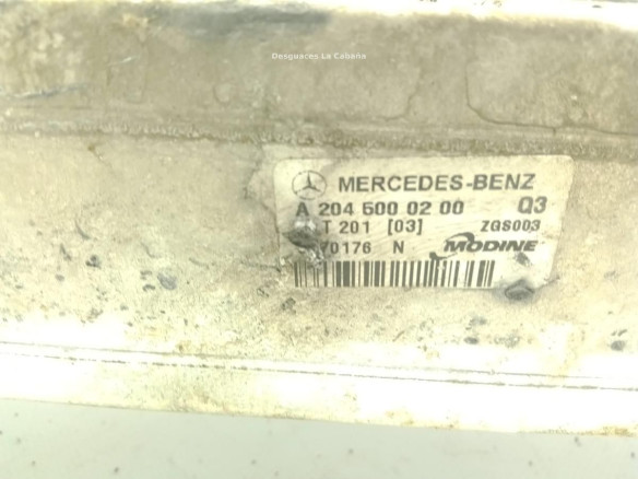 A2045000200 INTERCOOLER MERCEDES BENZ CLASE C (W204) |Desguaces La Cabaña