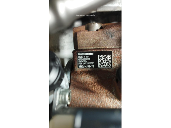 9HC (DV6C) MOTOR PEUGEOT 308 II|Desguaces La Cabaña