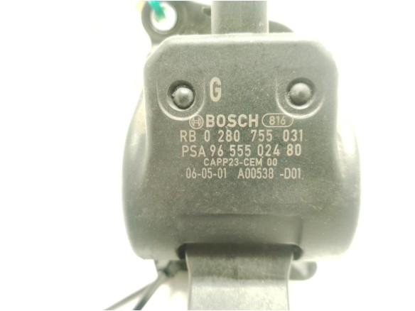 9655502480 POTENCIOMETRO ACELERADOR CITROEN C3 I (FC_)|Desguaces La Cabaña