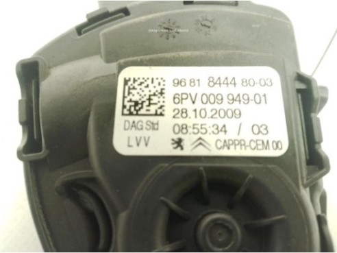 9681844480 POTENCIOMETRO ACELERADOR PEUGEOT 308 II|Desguaces La Cabaña