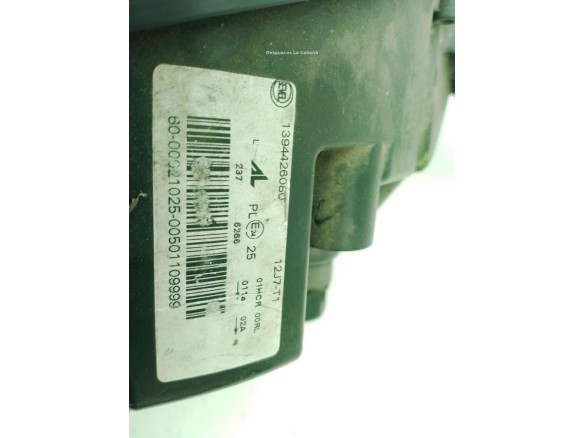 1682748580, 1394426080 FARO IZQUIERDO CITROEN JUMPER Furgón|Desguaces La Cabaña