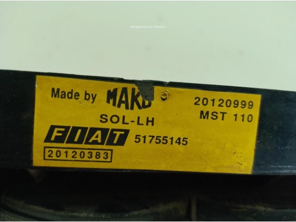 51755145 PILOTO TRA IZQ EXT FIAT DOBLO Limusina (119_, 223_)|Desguaces La Cabaña