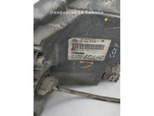 26010EM00A FARO DERECHO NISSAN TIIDA Fastback (C11) |Desguaces La Cabaña