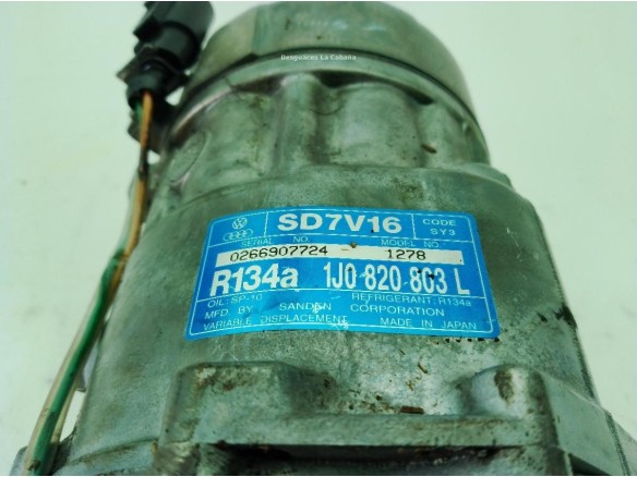 1J0820803N COMPRESOR AA AUDI A3 (8L1)|Desguaces La Cabaña