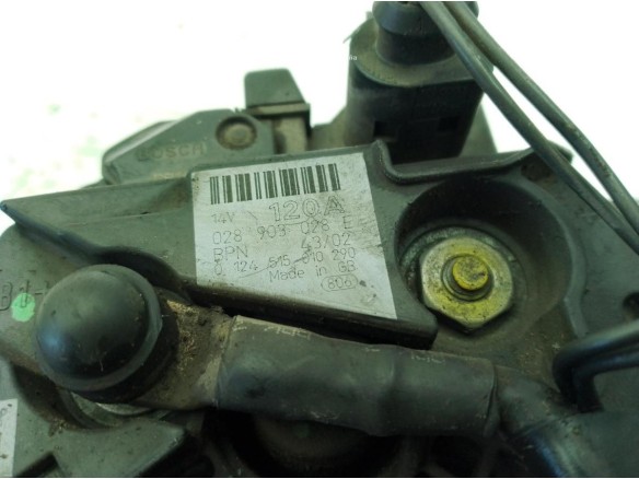 028903028E ALTERNADOR AUDI A3 (8L1)|Desguaces La Cabaña