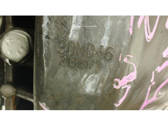  20MB46 CAJA CAMBIOS PEUGEOT RIFTER|Desguaces La Cabaña