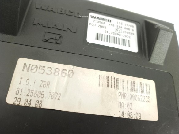 81258067072 Wabco 4462100060 MODULO ELECTRONICO MAN TGL|Desguaces La Cabaña