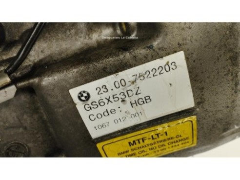 23007522203 CAJA CAMBIOS BMW 3 (E46)|Desguaces La Cabaña