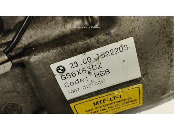 23007522203 CAJA CAMBIOS BMW 3 (E46)|Desguaces La Cabaña