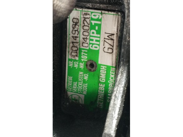 GZW CAJA CAMBIOS AUDI A6 (4F2, C6)|Desguaces La Cabaña