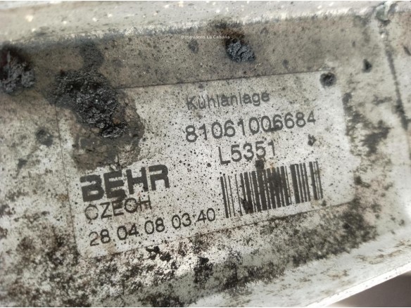 81061006684 INTERCOOLER MAN TGL|Desguaces La Cabaña