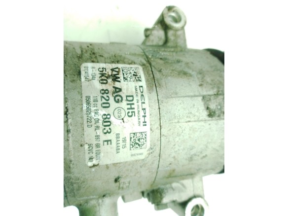 5K0820803E COMPRESOR AA VW SCIROCCO (137, 138)|Desguaces La Cabaña