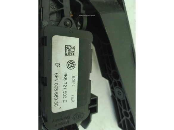 2K5721503E, 6PV00868930 POTENCIOMETRO ACELERADOR VW CADDY III Variant (2KB, 2KJ, 2CB, 2CJ)|Desguaces La Cabaña