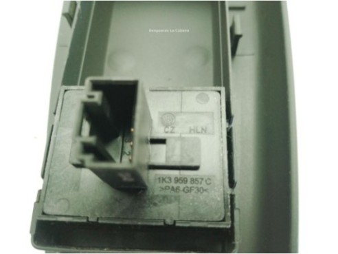 1K3959857C MANDO ELEVALUNAS PUERTA LAT DEL IZQ VW CADDY III Variant (2KB, 2KJ, 2CB, 2CJ)|Desguaces La Cabaña