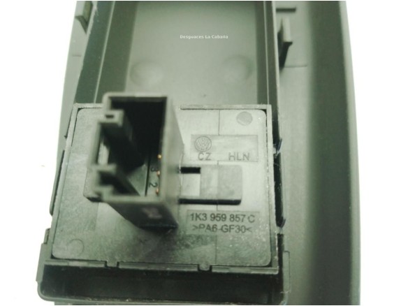 1K3959857C MANDO ELEVALUNAS PUERTA LAT DEL IZQ VW CADDY III Variant (2KB, 2KJ, 2CB, 2CJ)|Desguaces La Cabaña