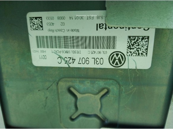 03L906023TF, 03L907425C CENTRALITA MOTOR VW CADDY III Variant (2KB, 2KJ, 2CB, 2CJ)|Desguaces La Cabaña