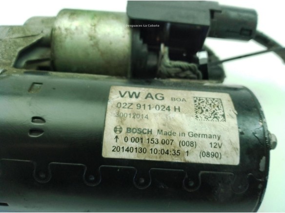 02Z911024H ARRANQUE VW CADDY III Variant (2KB, 2KJ, 2CB, 2CJ)|Desguaces La Cabaña