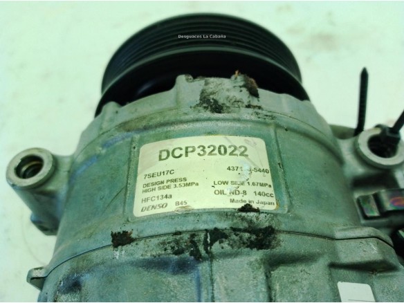 7P0820803N COMPRESOR AA VW TOUAREG (7LA, 7L6, 7L7)|Desguaces La Cabaña