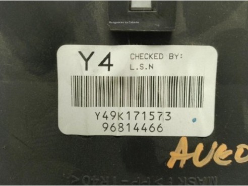 96859183, CUADRO INSTRUMENTOS CHEVROLET AVEO Fastback (T250, T255)|Desguaces La Cabaña