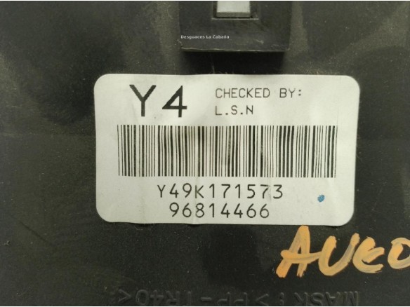 96859183, CUADRO INSTRUMENTOS CHEVROLET AVEO Fastback (T250, T255)|Desguaces La Cabaña