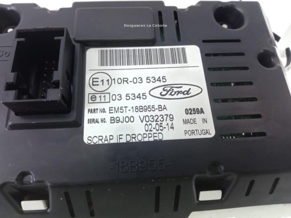 EM5T18B955BA DISPLAY FORD FOCUS III |Desguaces La Cabaña