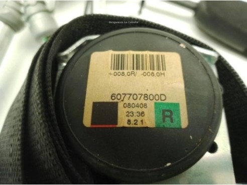 607707800D CINTURON DEL DER OPEL CORSA D (S07)|Desguaces La Cabaña