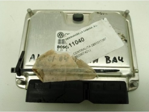 8E0907401J,0281011387, CENTRALITA MOTOR AUDI SinValor|Desguaces La Cabaña