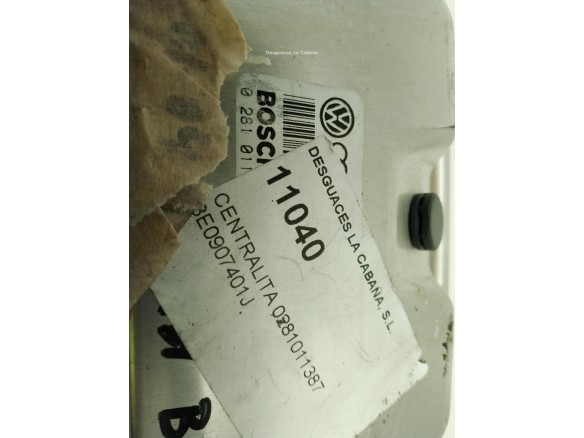 8E0907401J,0281011387, CENTRALITA MOTOR AUDI SinValor|Desguaces La Cabaña