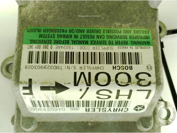 04602430AD, CENTRALITA AIRBAG CHRYSLER 300 M (LR)|Desguaces La Cabaña