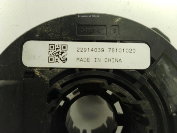 22914039, CARRETE AIRBAG OPEL CORSA E (X15)|Desguaces La Cabaña