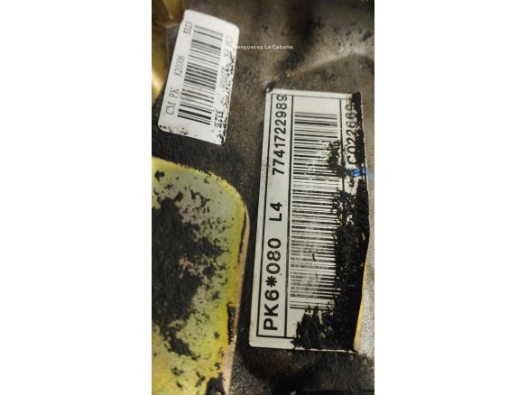 PK6080 CAJA CAMBIOS RENAULT MASTER II Furgón (FD)|Desguaces La Cabaña